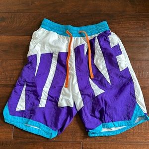 Nike Dri-Fit Throwback Large Logo Shorts
